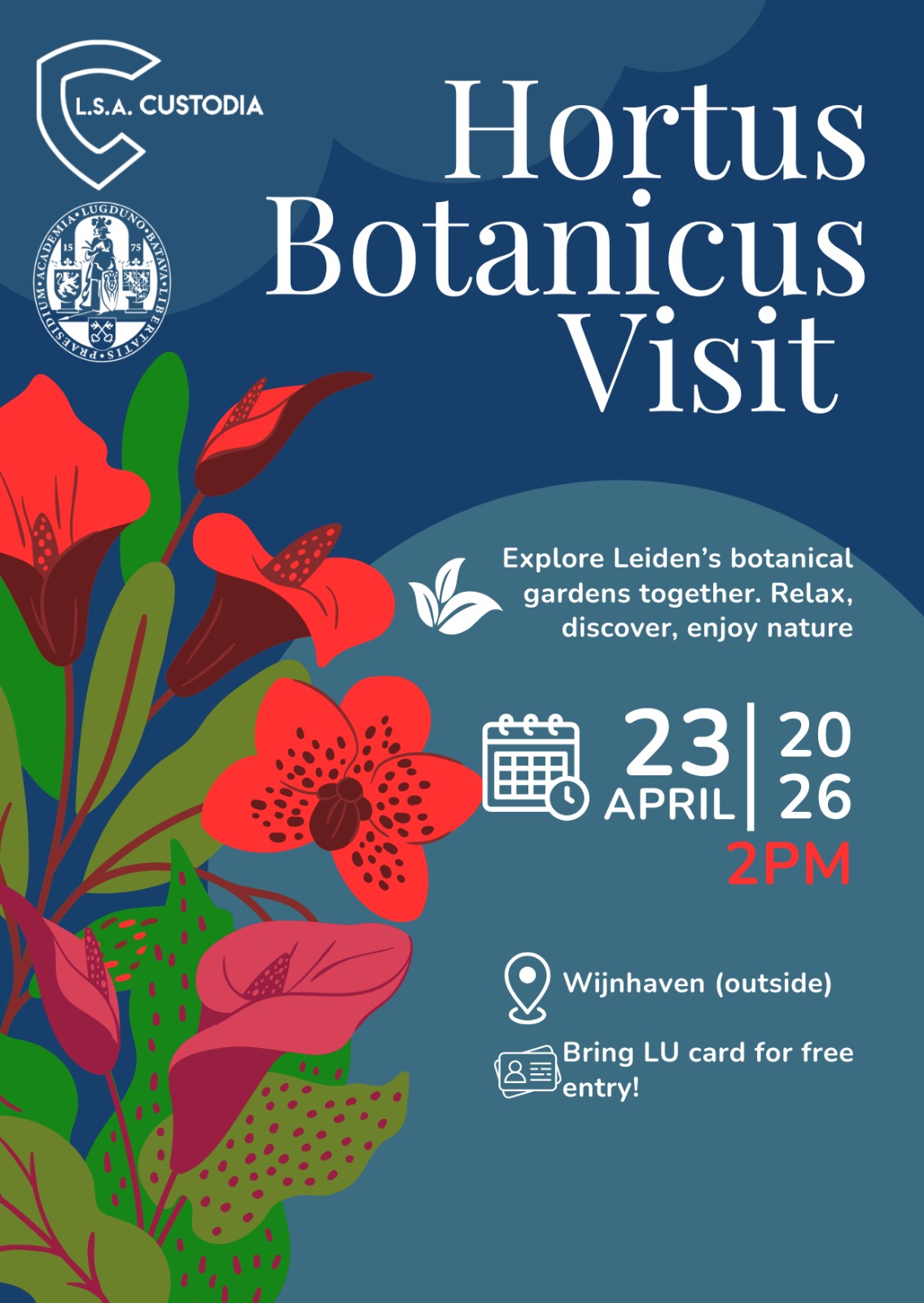 trip to hortus botanicus Leiden